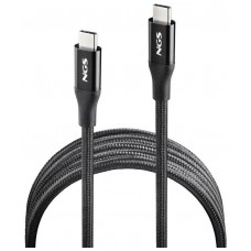 CABLE USB-C A USB-C 3 M KNOT 240W-2 NEGRO NGS