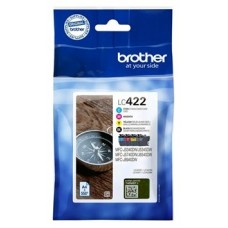 MULTIPACK 4 CARTUCHOS TINTA LC422 BK/C/M/Y BROTHER