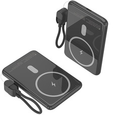 POWER BANK 5000mAh 20W NEGRO LEOTEC