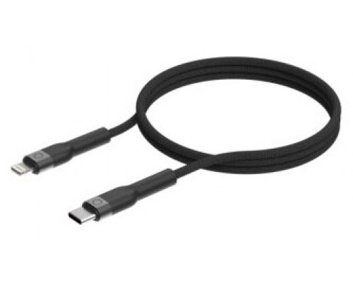 CABLE USB-C A LIGHTNING PRO MFI CERTIFIED PRO NEGRO 2M LINQ