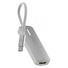 ADAPTADOR 3 PUERTOS USB-C GRIS LINQ