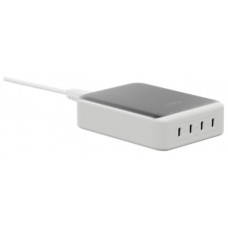 CARGADOR ESCRITORIO 4xUSB-C 240W GaN2 PLATA LINQ