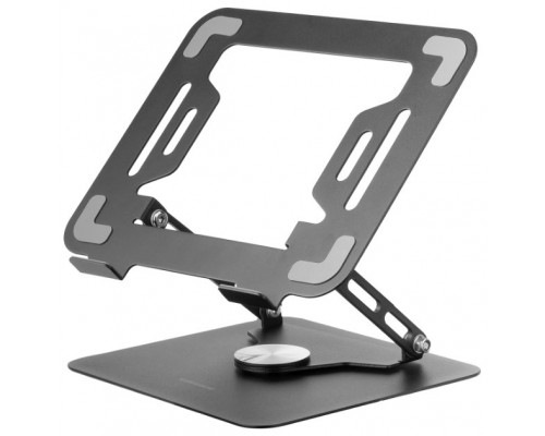 SOPORTE SOBREMESA PARA PORTATIL/TABLET GIRATORIO NEGRO MARS GAMING