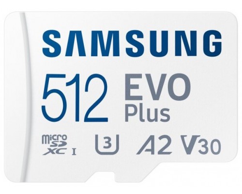 MICRO SD 512 GB EVO+ 1 ADAP. CLASS 10 SAMSUNG