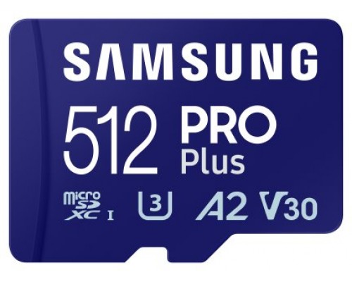 MICRO SD 512 GB PRO PLUS 1 ADAP. CLASS 10 SAMSUNG