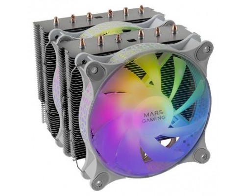 VENTILADOR UNIVERSAL A-RGB MCPU-XT BLANCO MARS GAMING