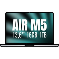 MACBOOK AIR APPLE 13"" M5 16GB 10CORE GPU PLATA 1TB-AA392 MACBOOK AIR APPLE 13"" M5 16GB 10CORE GPU PLATA 1TB