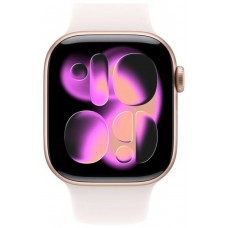 APPLE WATCH SERIES 11 CAJA ORO ROSA GPS 42mm CORREA ROSA M/L