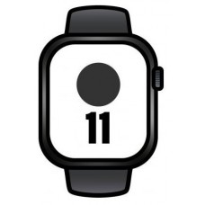 APPLE WATCH SERIES 11 CAJA NEGRA GPS 46mm CORREA NEGRA S/M