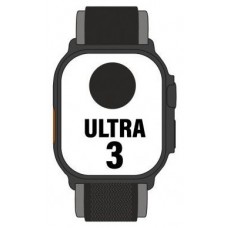 APPLE WATCH ULTRA 3 CAJA TITANIO NEGRA 49mm CORREA LOOP TRAIL NEGRA M/L