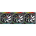KIT 3 VENTILADORES AUXILIAR MF-LINKFINITY 2 NEGRO MARS GAMING