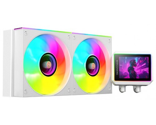 REFRIGERACION LIQUIDA ARGB ML-VISION II 240 BLANCO MARS GAMING
