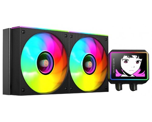 REFRIGERACION LIQUIDA ARGB ML-VISION II 240 NEGRO MARS GAMING