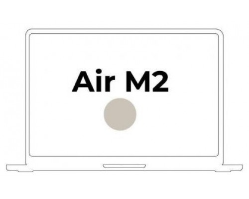MACBOOK AIR APPLE 15"" M2 10CORE GPU STARLIGHT 256GB MQKU3Y/A