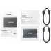 2 TB SSD SERIE PORTABLE T7 GREY SAMSUNG EXTERNO