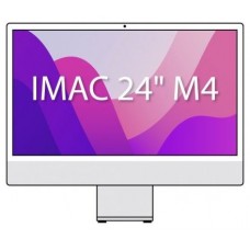 iMAC APPLE 24"" RETINA 4.5K M4 8CORE+GPU 8CORE 16GB 256GB SILVER