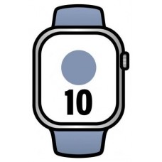 APPLE WATCH SERIES 10 CAJA ALUMINIO GPS 42mm CORREA DEPORTIVA DENIM S/M