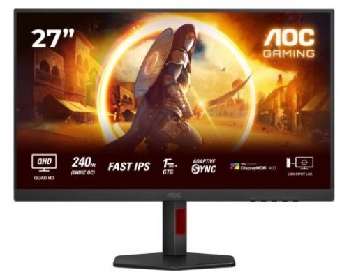 MONITOR GAMING AOC QHD 240Hz Q27G4ZR MM
