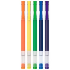 BOLIGRAFOS DE TINTA DE GEL Mi HIGH-CAPACITY 5 UDS COLORES VARIADOS XIAOMI