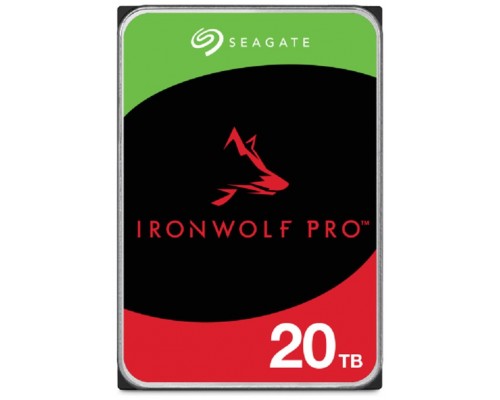 DISCO DURO 20 TB 3.5 "" SATA SEAGATE IRONWOLF PRO