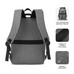 MOCHILA CITY BACKPACK 15.6"" GRIS SUBBLIM