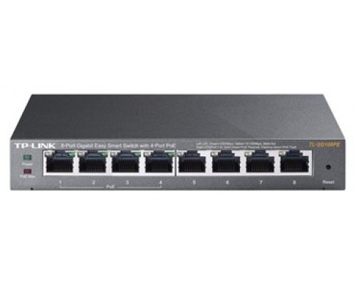 TP-LINK SWITCH 8 PUERTOS 10/100/1Gbit PoE+