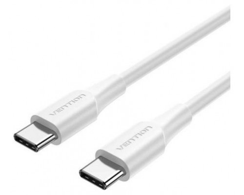 CABLE USB-C A USB-C 2.0 3A 1 M BLANCO VENTION