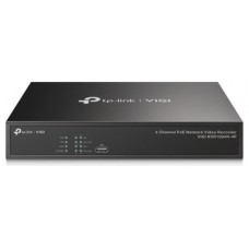 TP-LINK VIDEO GRABADOR NVR VIGI PoE+ 4 CANALES