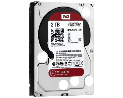DISCO DURO WESTERN DIGITAL RD PRO NAS 2TB