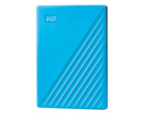 HDD EXTERNO WD 2.5 4 TB 3.1 MY PASSPORT WORLDWIDE BLUE