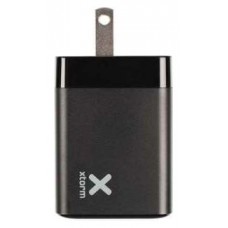 CARGADOR USB DE VIAJE/PARED TYPE-C/USB 3.0 NEGRO XTORM